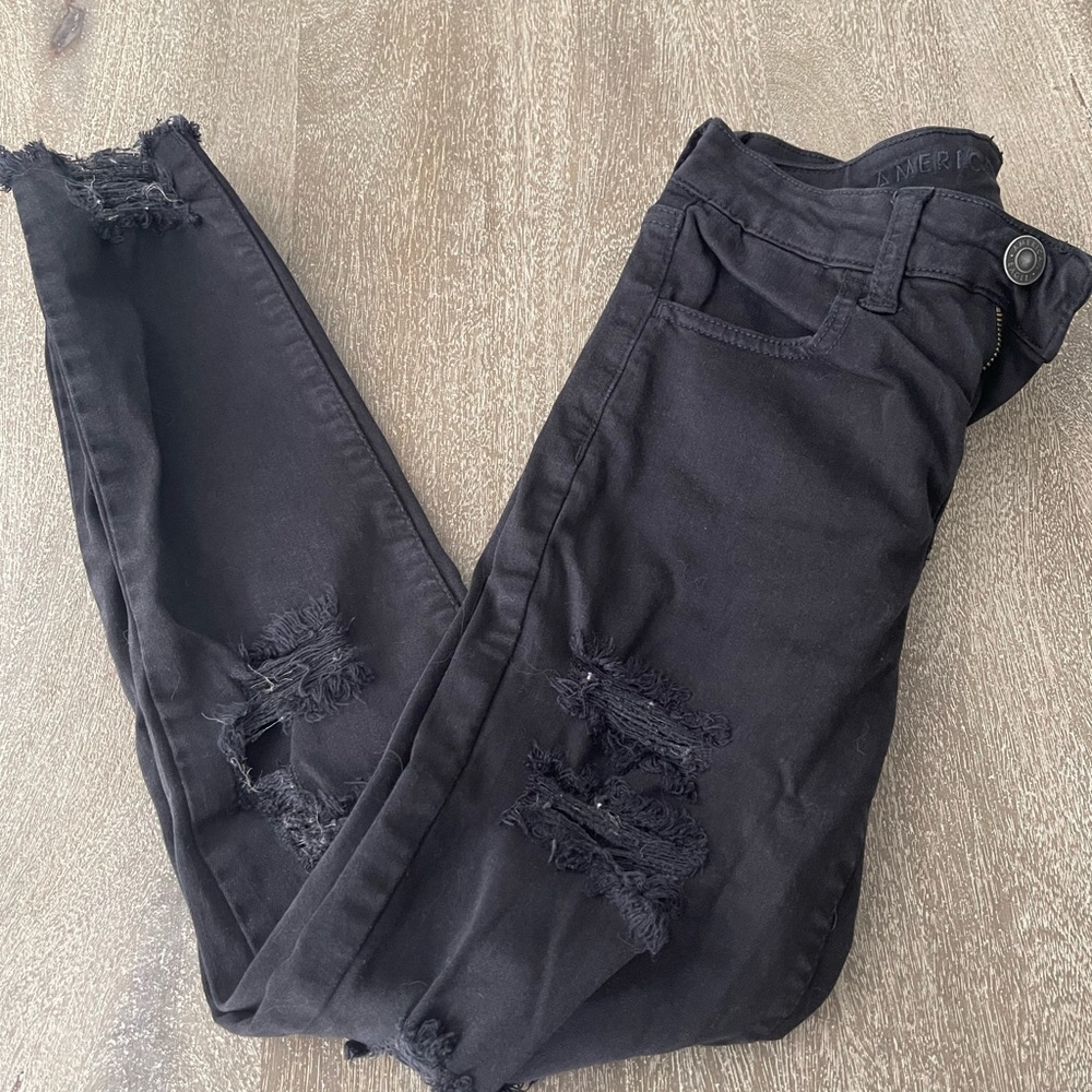 American Eagle jegging crop